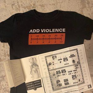 Vintage Nine Inch Nails Black T-Shirt: Add Violance
